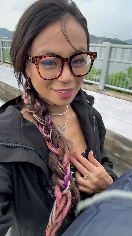 HOTTIE EXPOSE ON BIKE TAXI RIDE WILD AND SLUTTY UUFF2