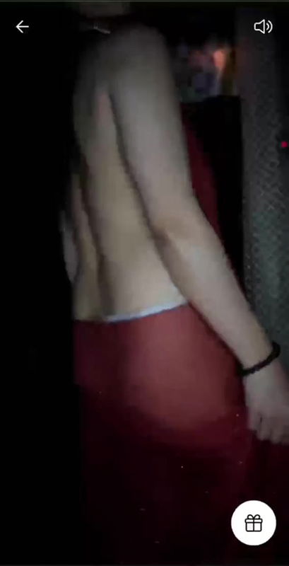 Dancing Girl Sona Hot Teasing Pussy and Ass in See-Through Transparent Chunri2