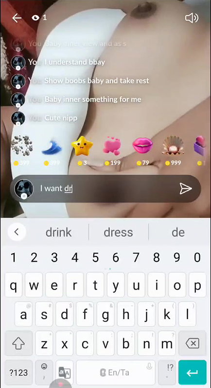 Neha Kumari Raw Boobage Show With Face 2