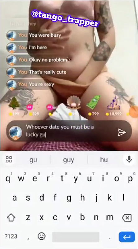 Smoking Hot Tanzy Boobs Flash and Ass Show With face 2