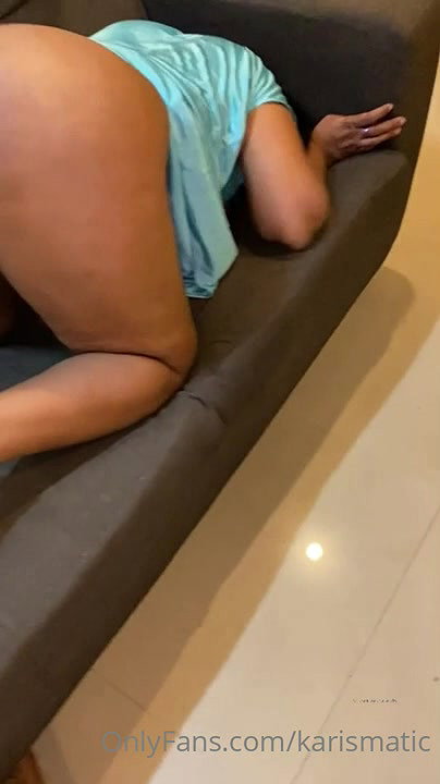 Indian best MILF Karishma Blue Nighty Nude Tease OF Content 2