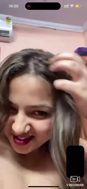 Cute girl seduce with her expression 121 private call with full face 2