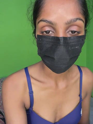 Hot slim Indian cam model showing pussy and ass hole2