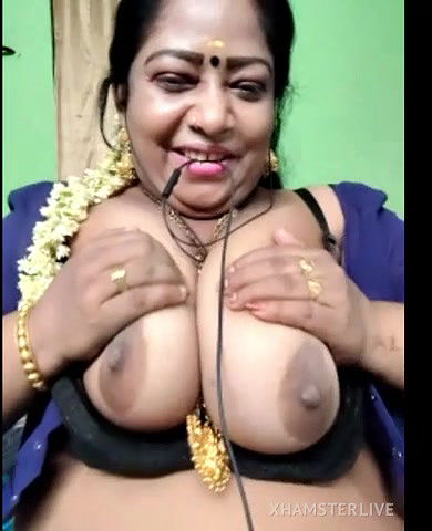 Tamil Anty Big Boobs show on Cam Paid with Face2