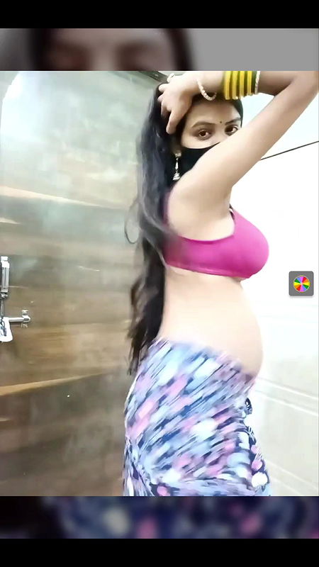 Desi Indian hot model showing boobs and teasing 2