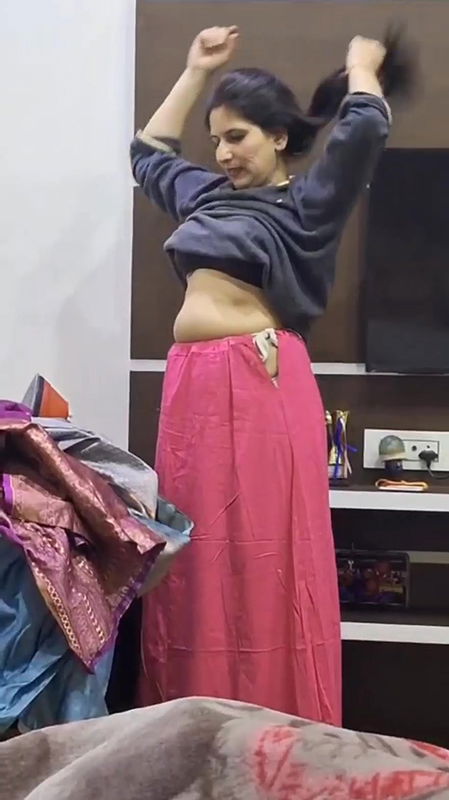 Beautiful Wife Nude Captured When Sleeping And Changing 3