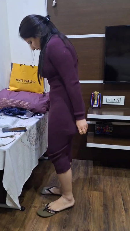 Beautiful Wife Nude Captured When Sleeping And Changing 4