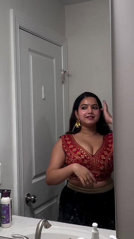 busty bengali lady huge breasts in tight costumes 2