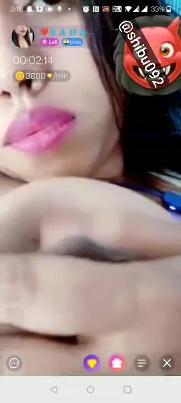 Saha hot girl 121 with full face 2