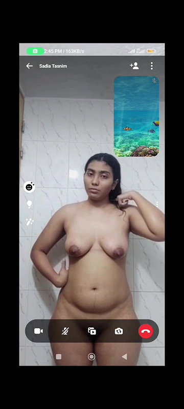 Beautiful Chubby Girlfriend Showing Nude In Vc.mp4 2