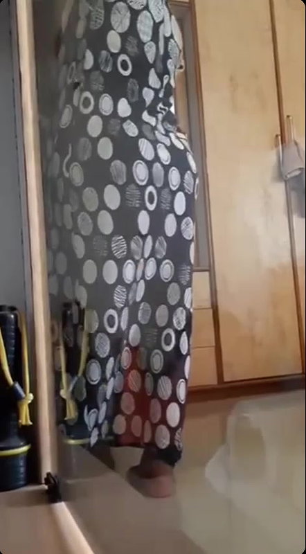 Sexy Milf Mom Nude Captured By Son After Bath 2