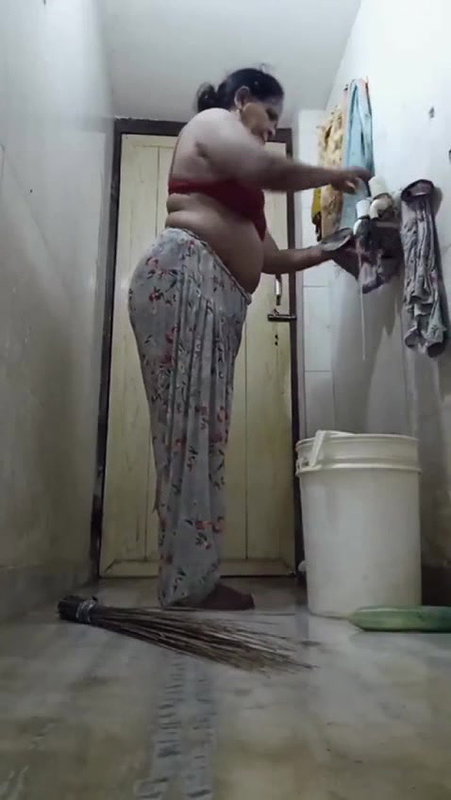 Aunty Nude Captured Before Bath 2