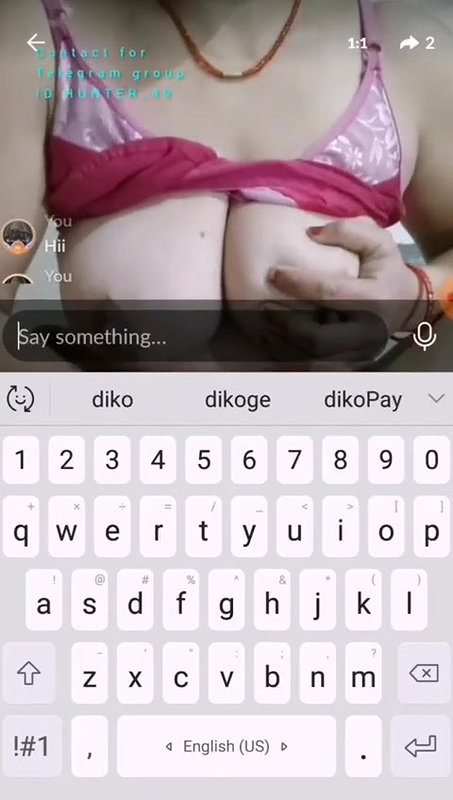 Madhu Aunty Tango Live 2