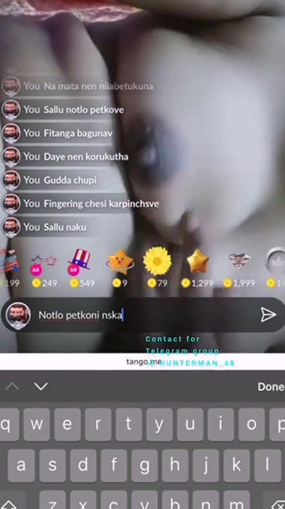 Likitha Reddy Telugu Bhabhi Tango Live 2