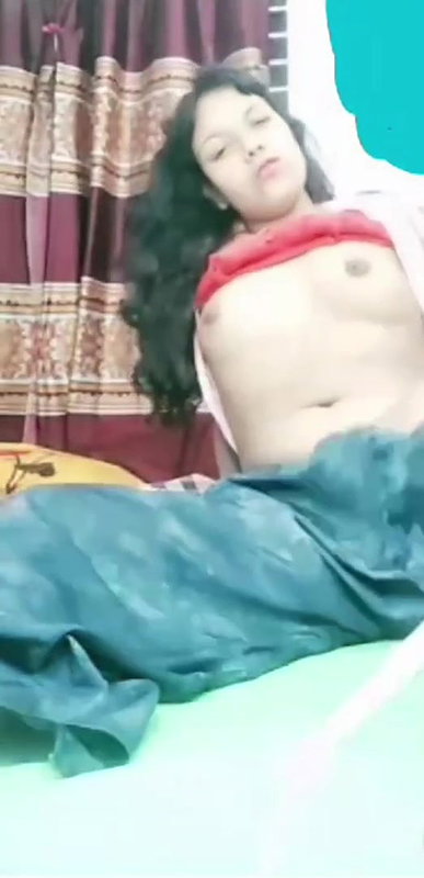 Horny couple seduce expression boobs pressing 2