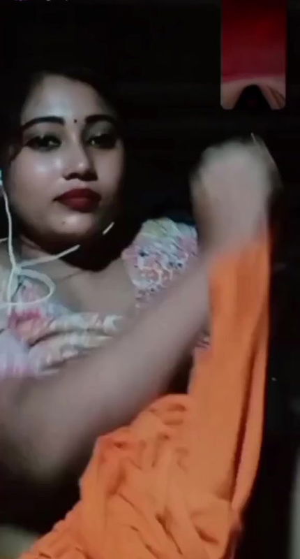 Hot bhabi strip full nude fir Fingering show her big tits 2