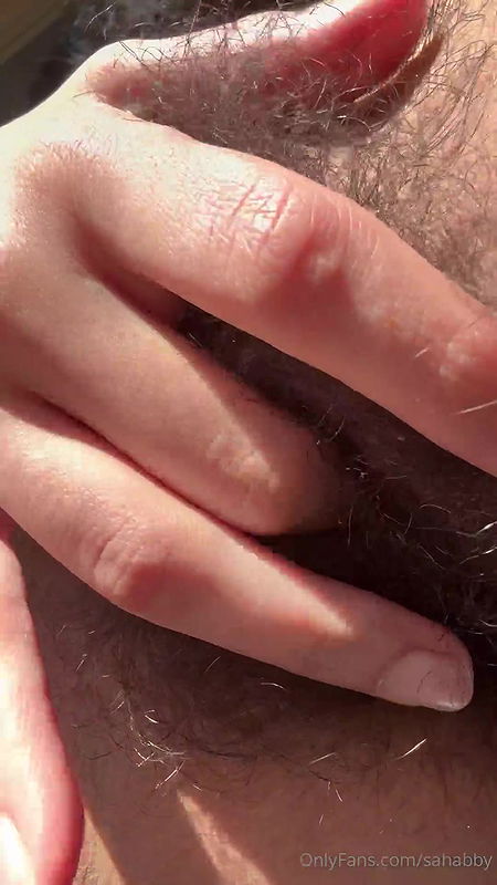 Muslim Sahar baby fingering her hairy pussy 2