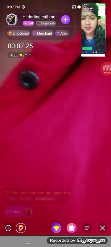 hi darling call me chamet