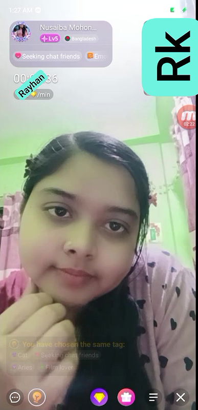 nusaiba mohon chamet