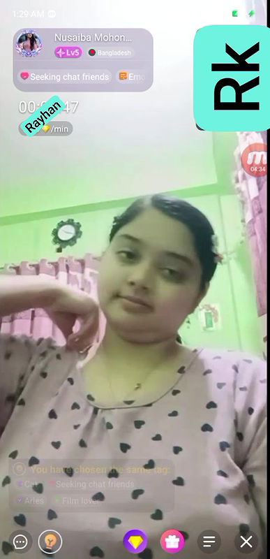 nusaiba mohon chamet