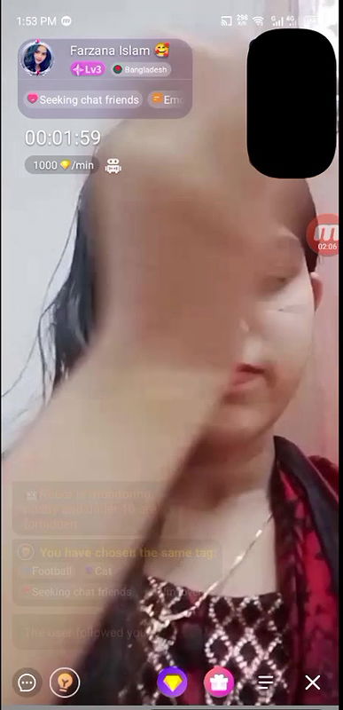 farzana islam chamet