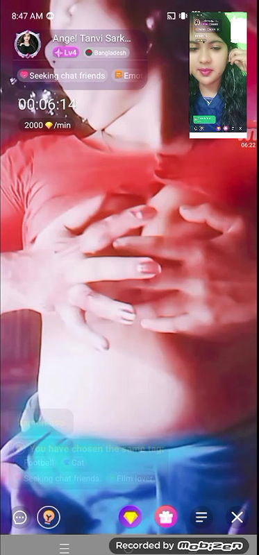 angel tanvi sark chamet