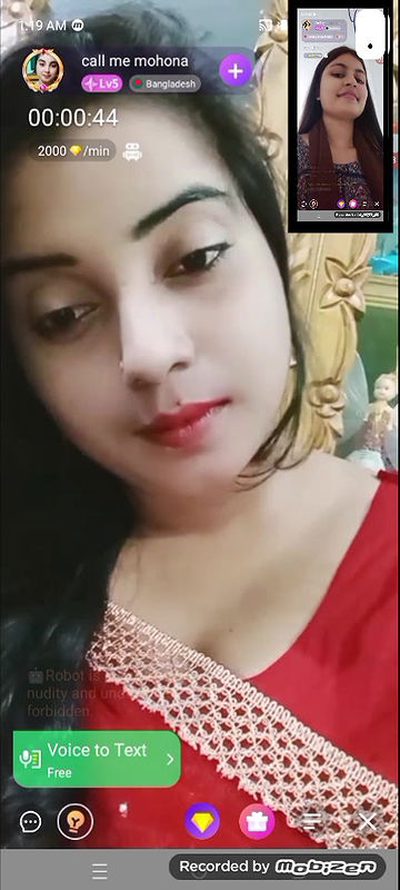 call me mohona chamet