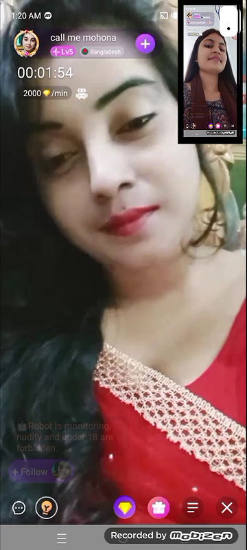 call me mohona chamet