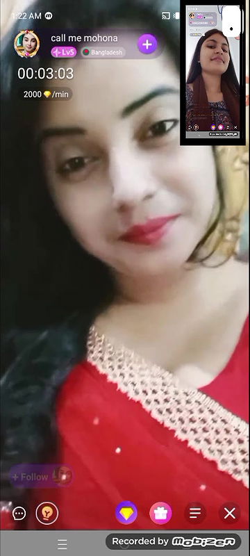 call me mohona chamet