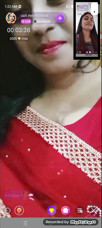 call me mohona chamet