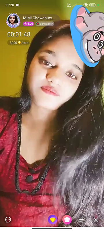 mimi chowdhury chamet