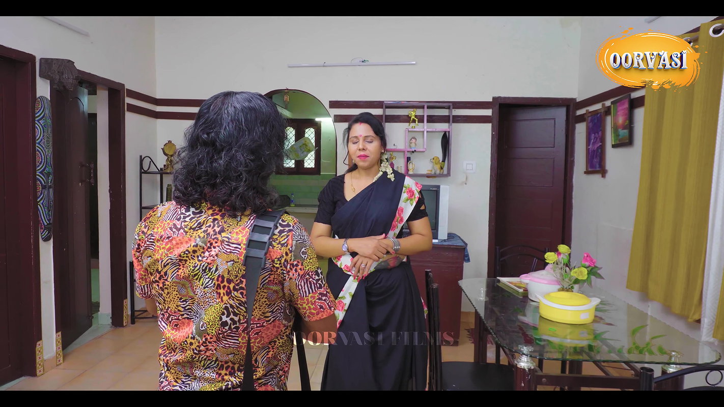 Angel Aunty Tempted By Hubby Friend Waist Grab Romance Scenes 4K – Valli2