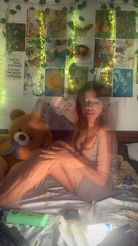 RITU INSTA SLUTTY SEXY TOWEL STRIP AND GETTING READY FOR FUN 2