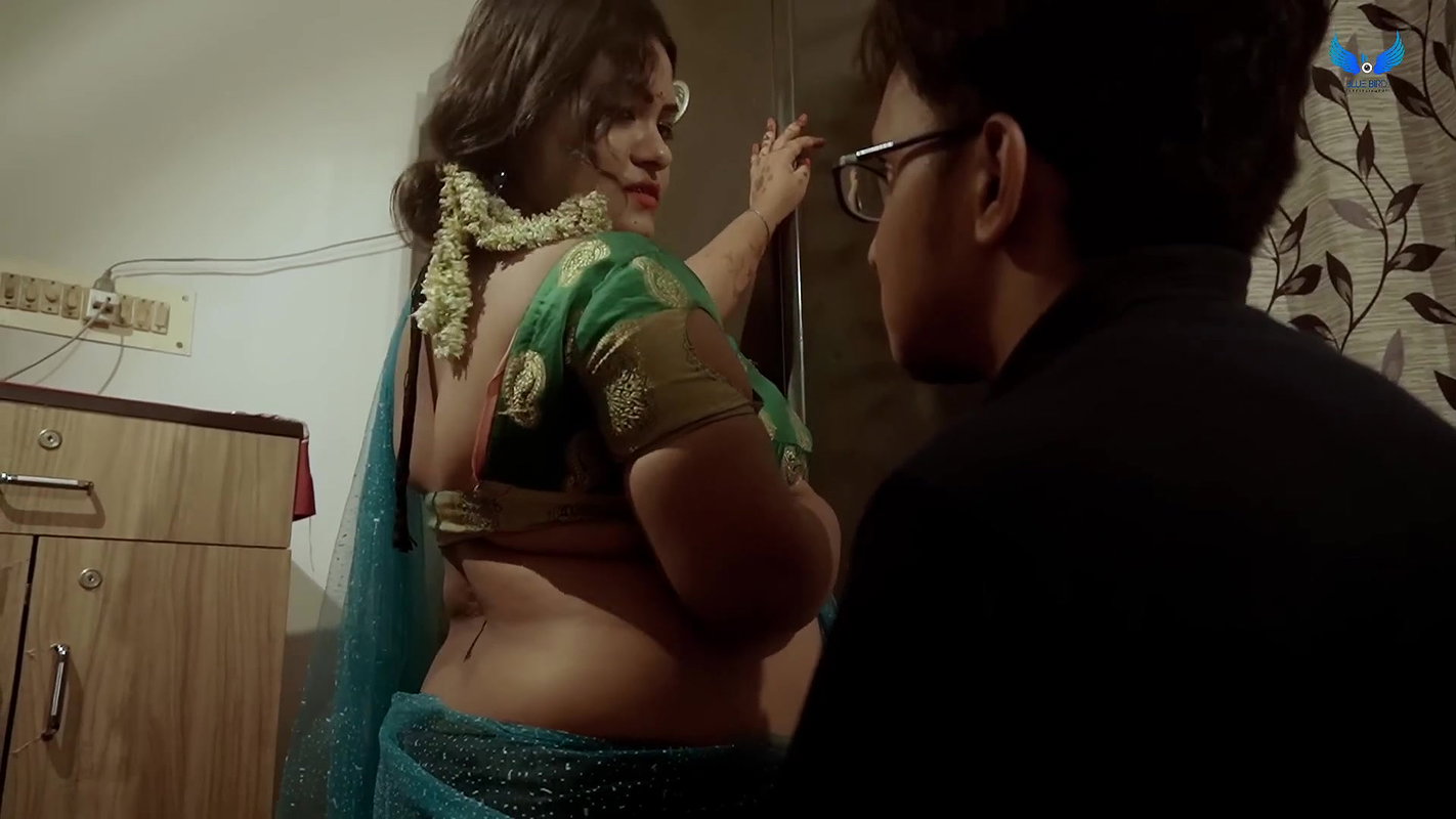 Booby horny poulami forcefully seducing romance with young guy
