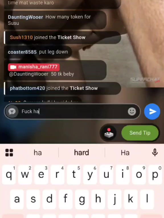 manisha-rani777-stripchat-ticket-show