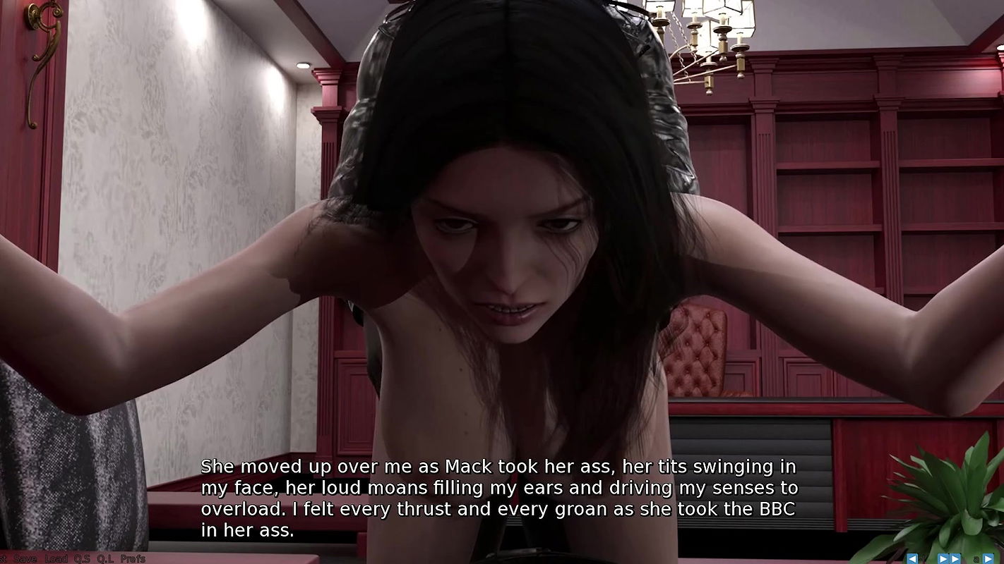 He inserted his penis into her buttocks, thinking it was her vagina.