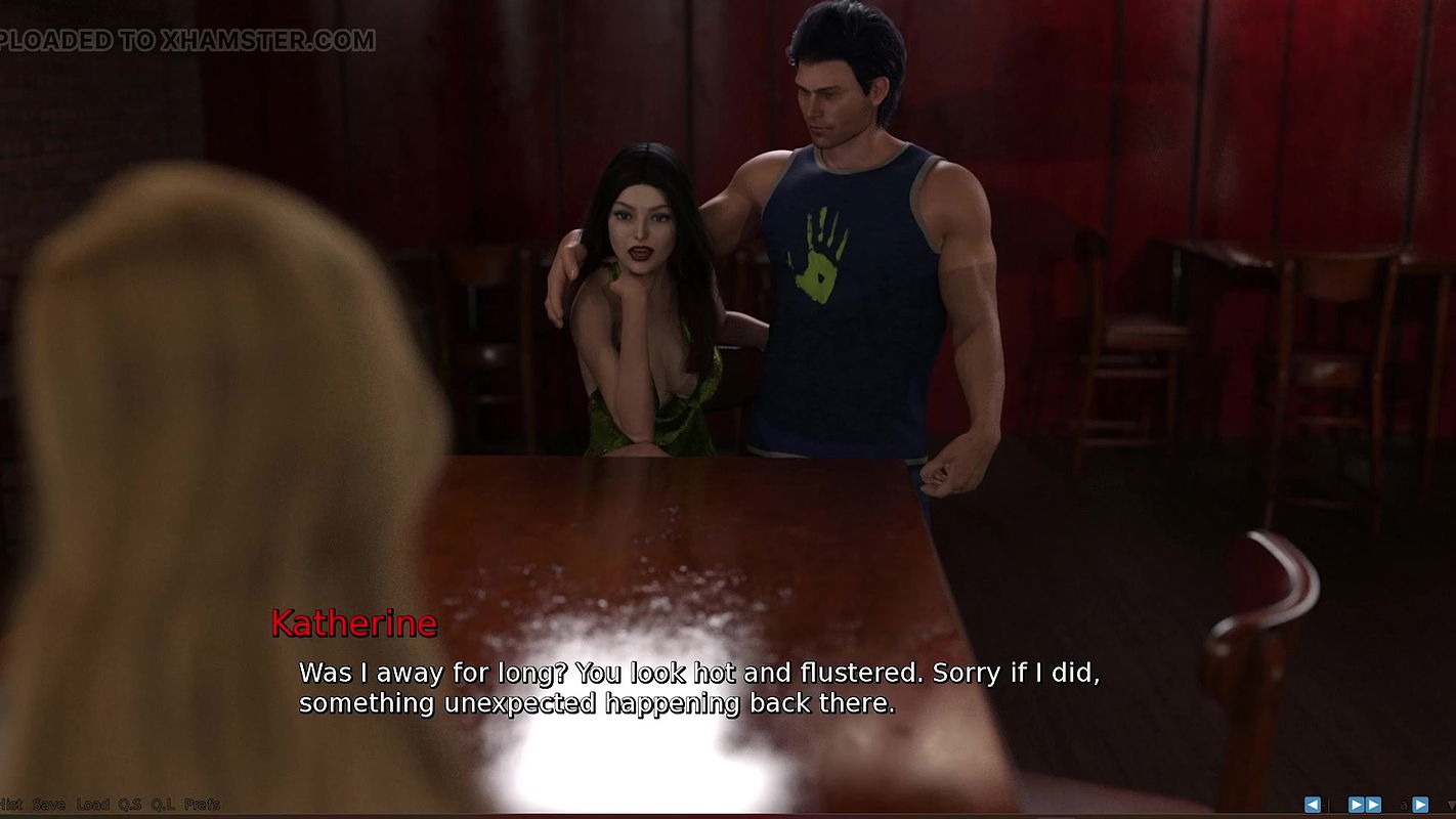 Her friend caught her having sex with her friend in the bathroom.