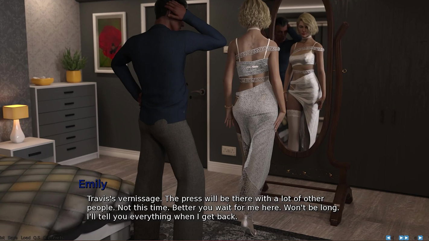 Her desire has not yet been satisfied