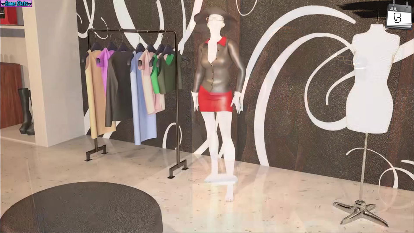 19 Years Old Teen Christine Going to the Office After Shopping Outfits