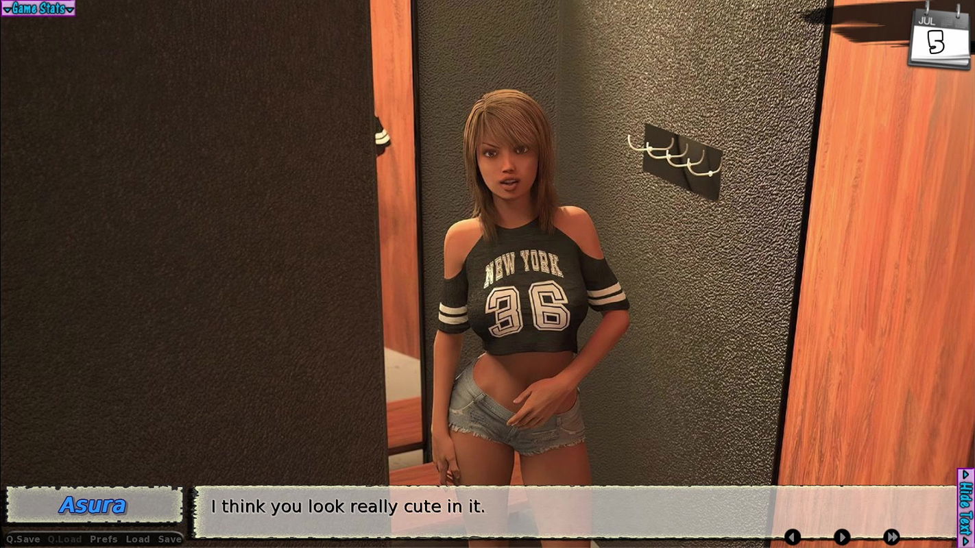 19 Years Old Teen Christine Going to the Office After Shopping Outfits