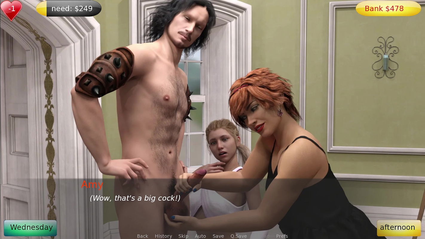 Amy Appointed With Nude Modeling Painter Artist _ Threesome Blowjob Tease