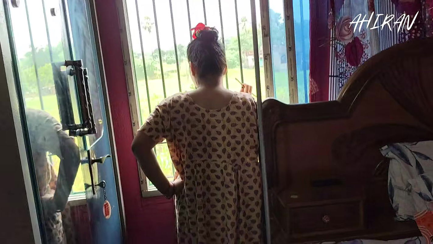 BIG BULL BOOBS GIRL. RED BRA IN BOOBS REVIEW AND FORPLAY WITH HER HUSBAND.