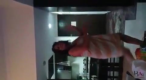 Dancing in towel for lover