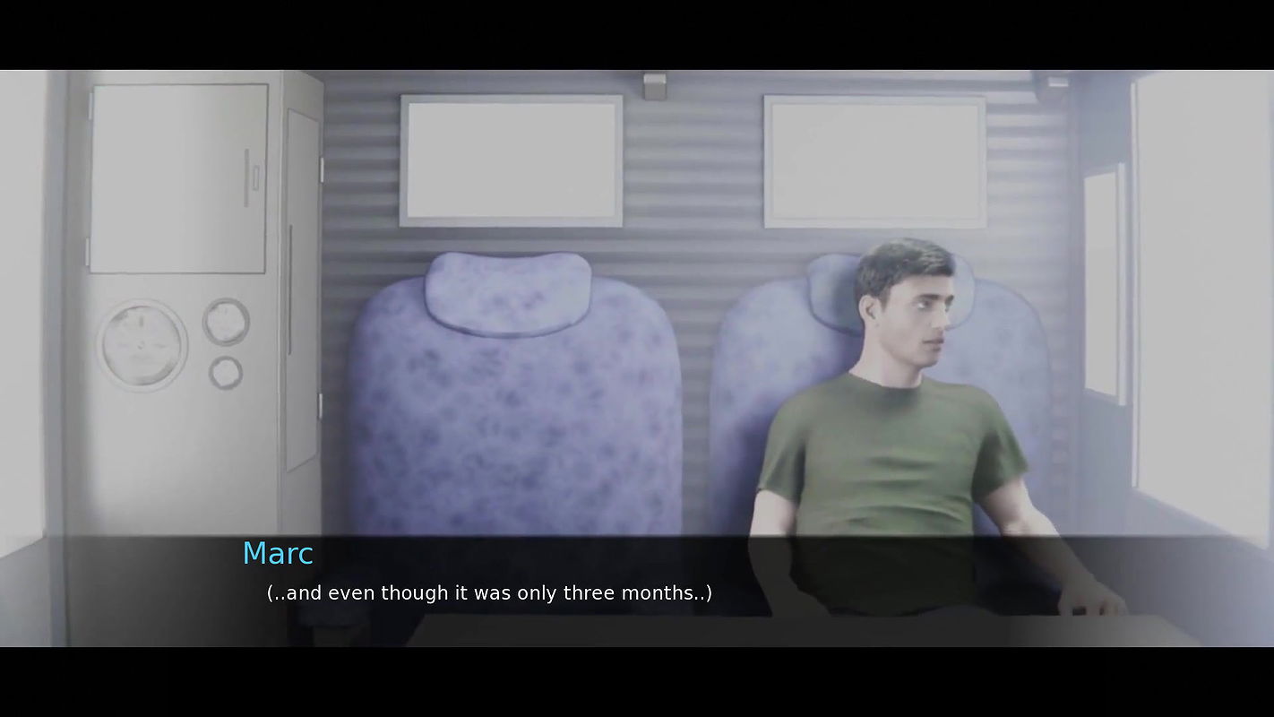 A Ghostly Desire Ep 1 Dayna and Marc Hugged Each Other