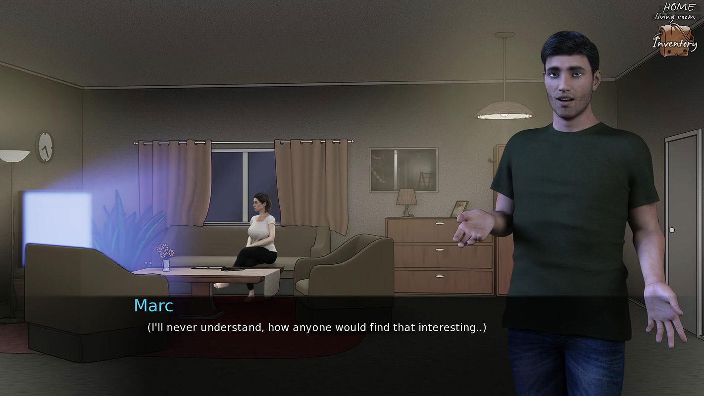 A Ghostly Desire Ep 1 Dayna and Marc Hugged Each Other