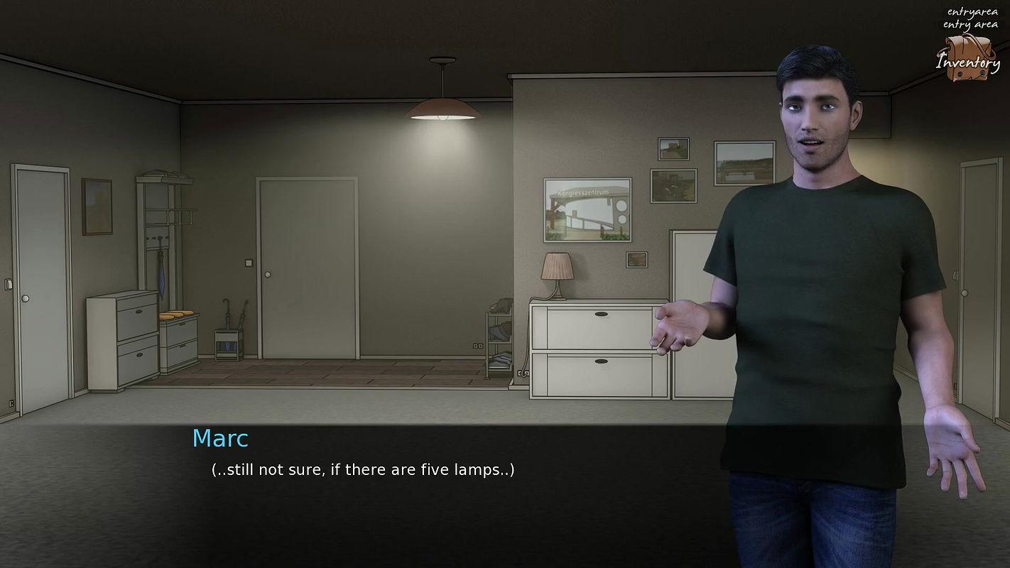 A Ghostly Desire Ep 1 Dayna and Marc Hugged Each Other