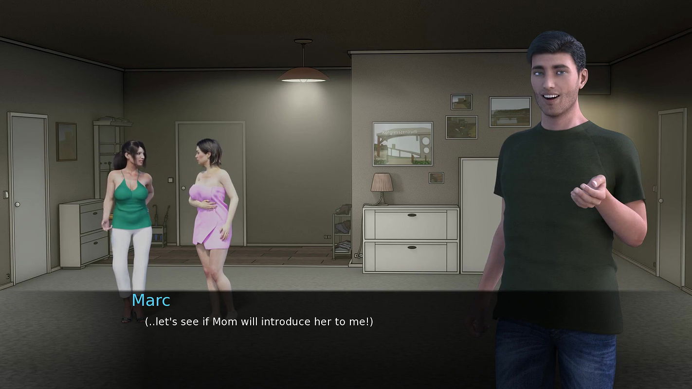 A Ghostly Desire Ep 1 Dayna and Marc Hugged Each Other