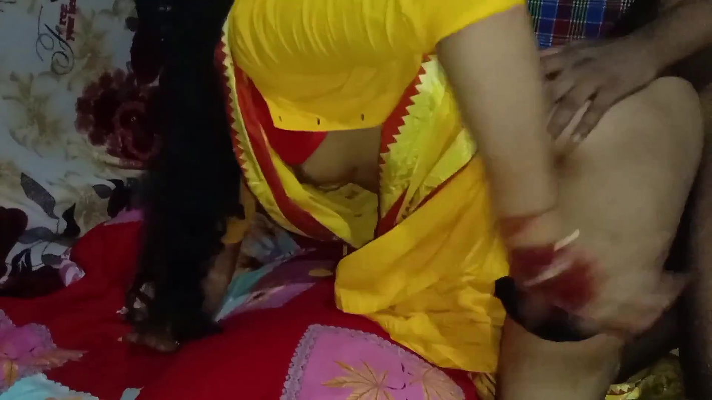 First Night Sex Story of Newly Married Couples. Wife Sex with Husband with Passionate Love Enjoying 23