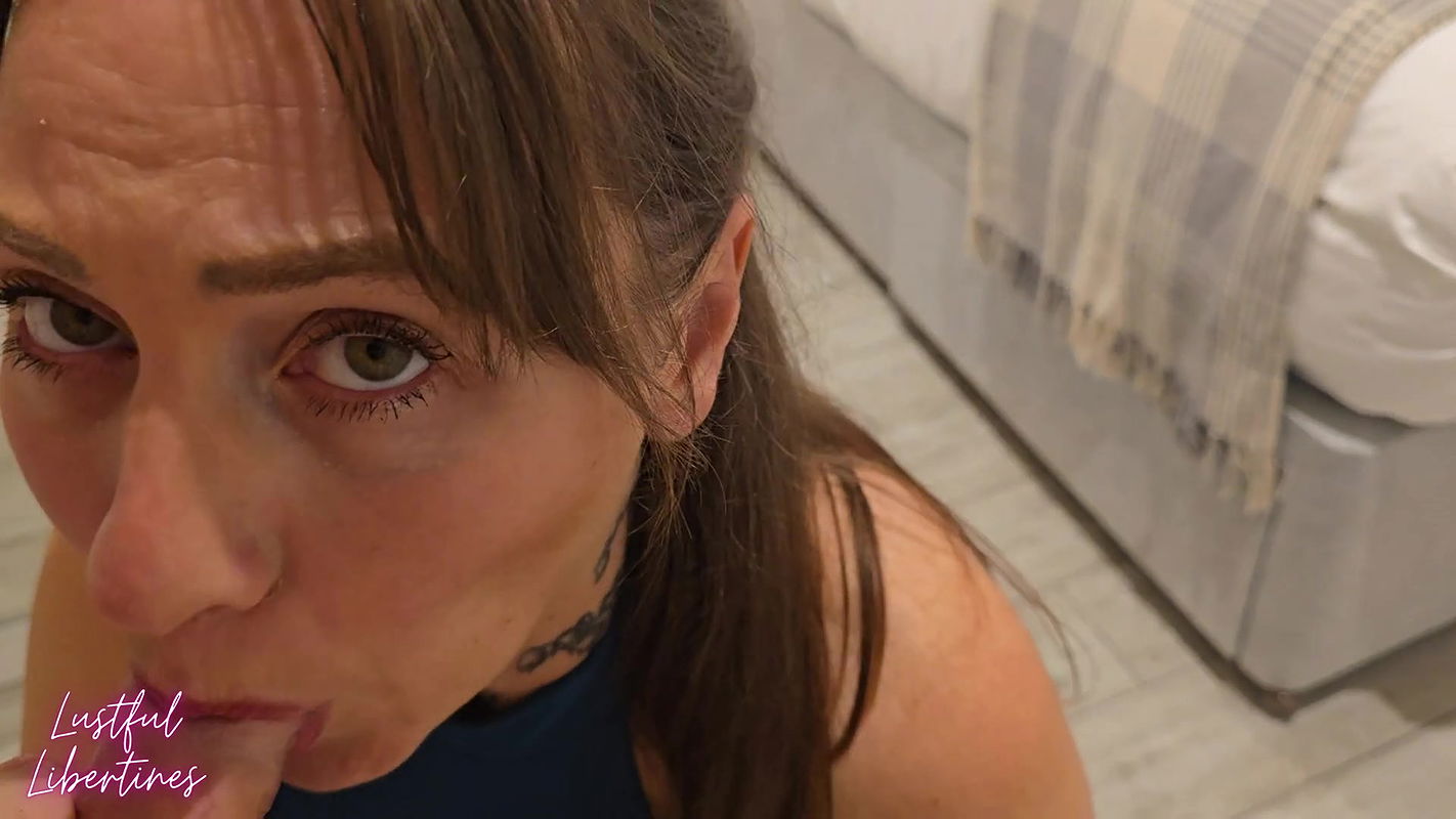 My tenant begged me not to cum inside her. She should have paid her rent!