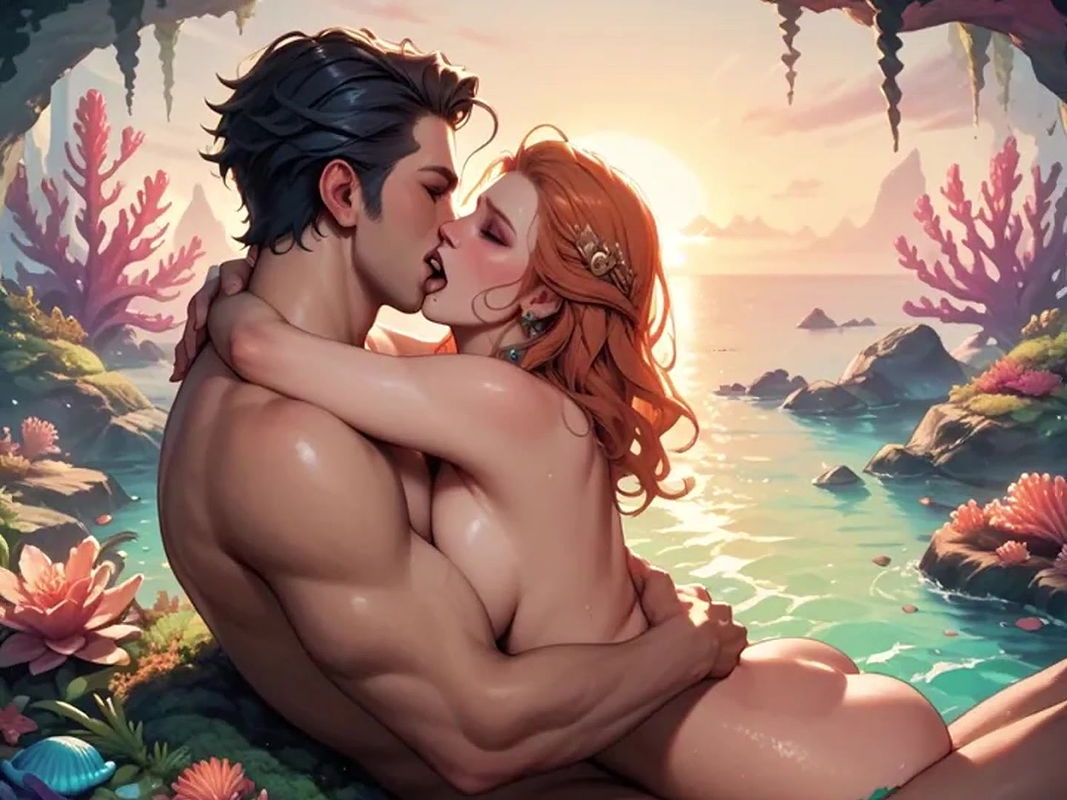 Alien Prince and the Mermaid Queen,Love Across Two Worlds fantasy